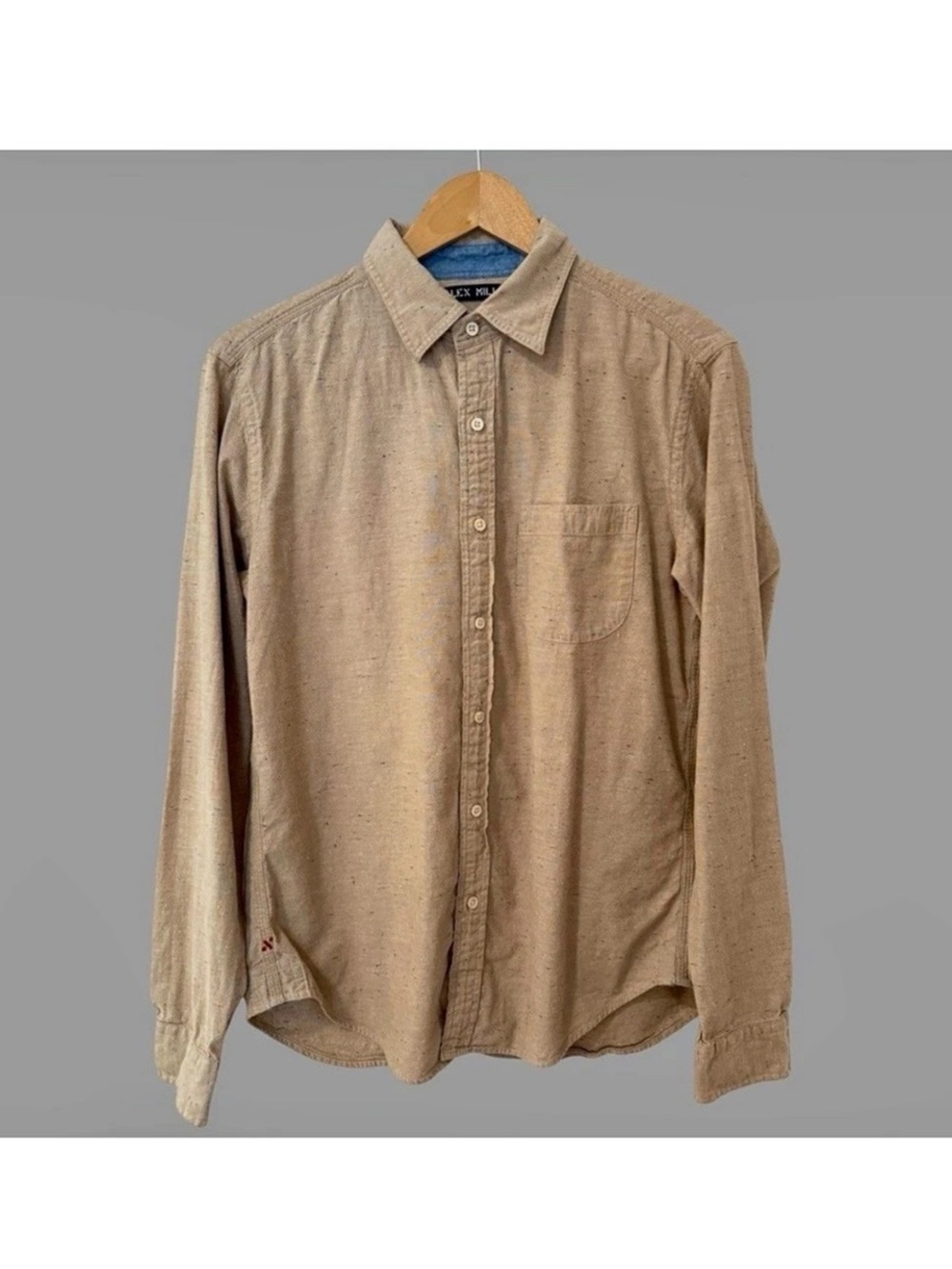 Alex Mill Tan Button-Down Shirt